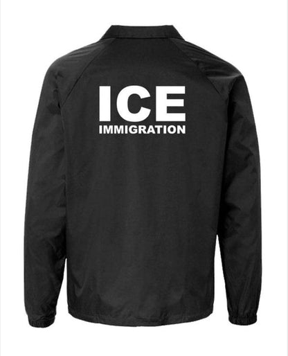 Ice Immigration Black Jacket