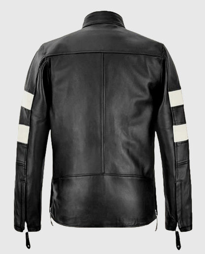 Keanu Reeves Real Leather Black Jacket