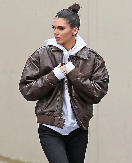 Kendall Jenner Leather Jacket