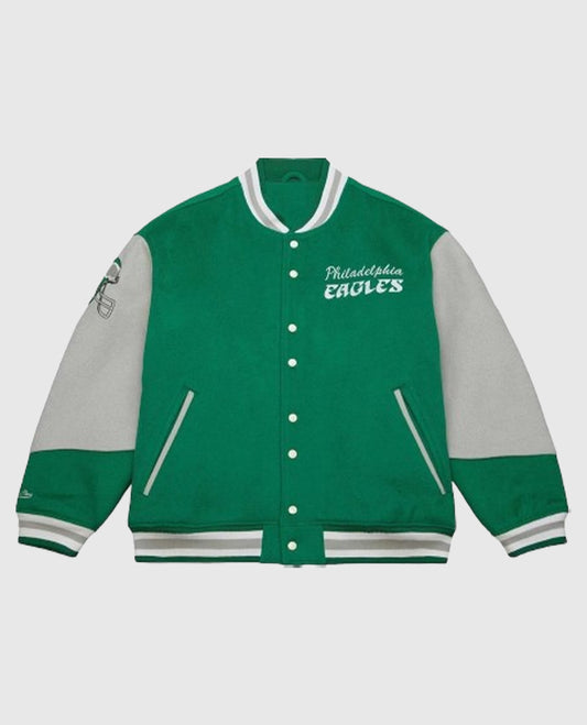 Kylie Kelce 90s Eagles Varsity Unisex Jacket 