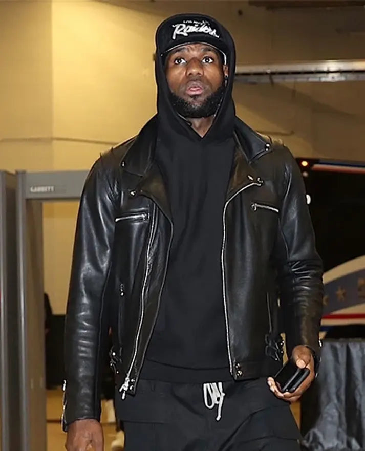 LeBron James Leather Jacket