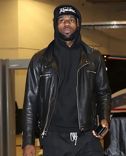 LeBron James Leather Jacket