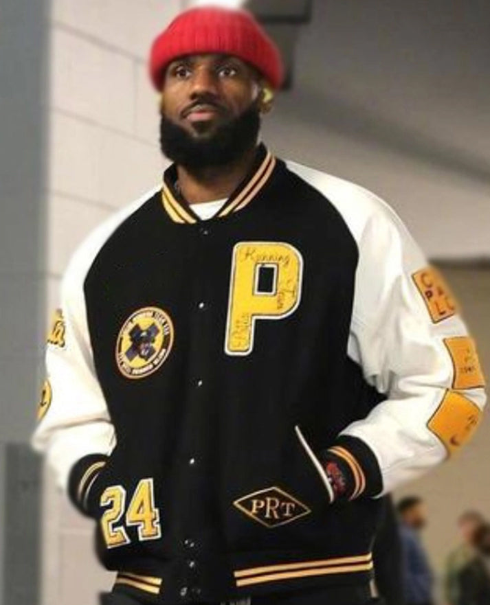 Lebron James Game Day Black and white Jacket