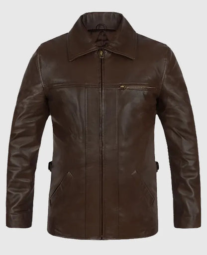 Leonardo DiCaprio Inception Leather Jacket