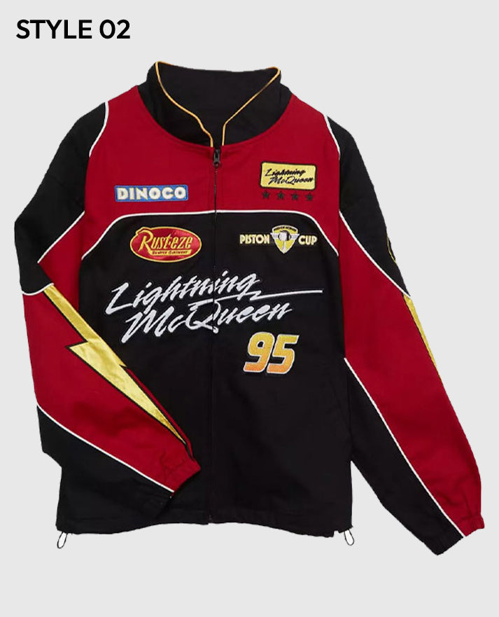 Lightning Red Mcqueen Sports Jacket