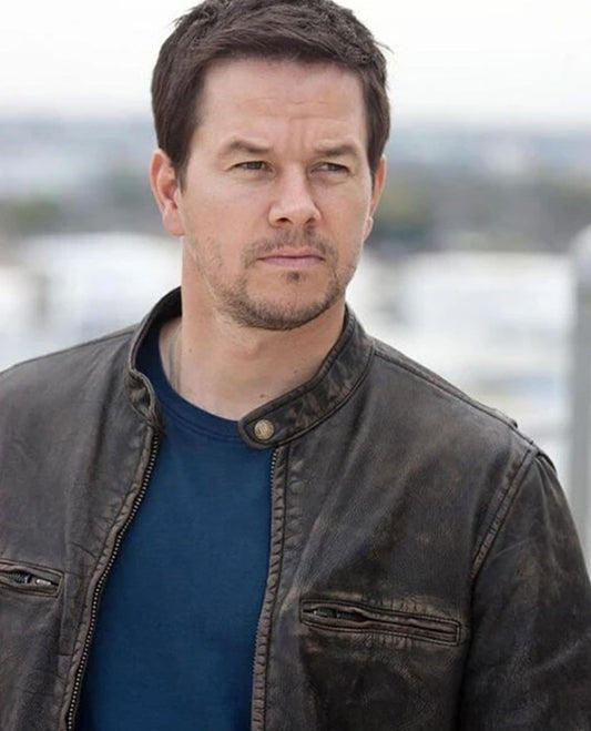 Mark Wahlberg Contraband Leather Jacket