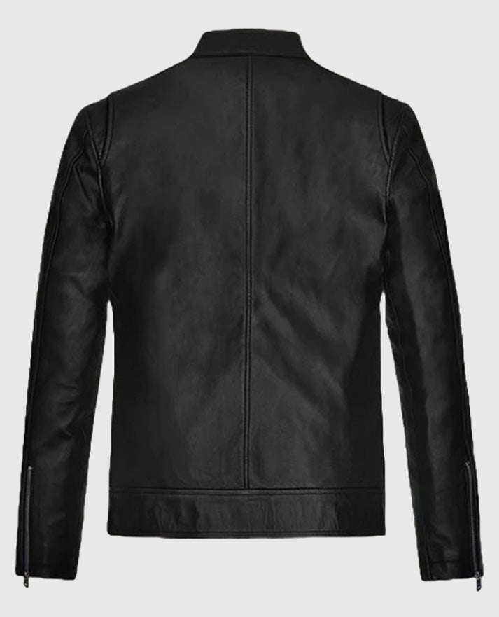 Michael Fassbender inspired Leather Jacket