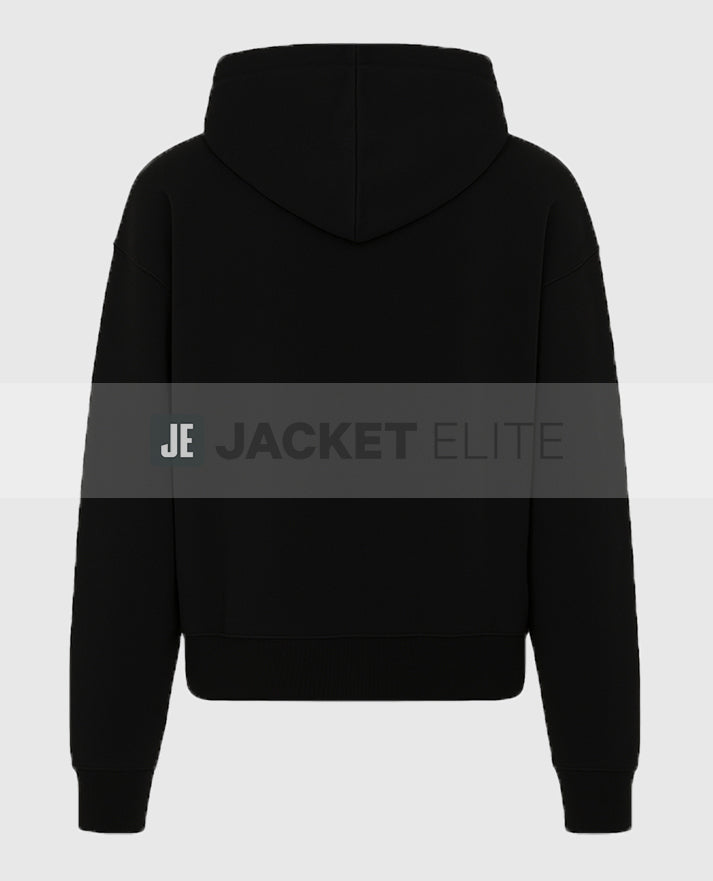 Palm Angels Rainbow LVR Exclusive Black Hoodie