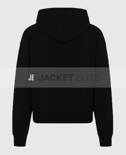 Palm Angels Rainbow LVR Exclusive Black Hoodie