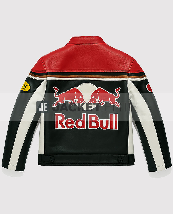 RED BULL Racing Sports Leather Jacket