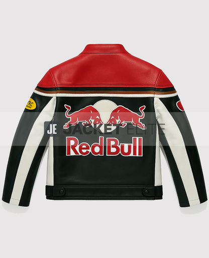 RED BULL Racing Sports Leather Jacket