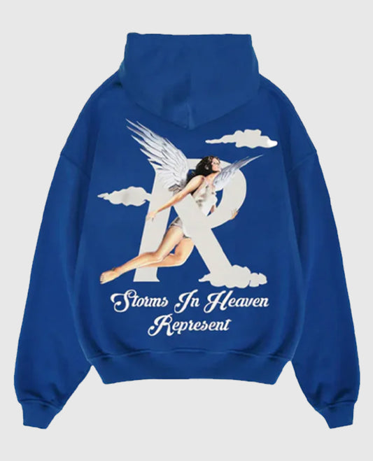Represent Storms In Heaven Blue Hoodie