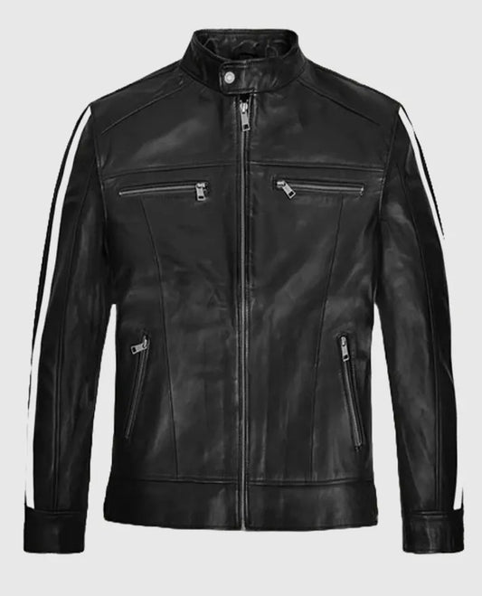 Resident Evil Vendetta Leon Kennedy biker Leather Jacket