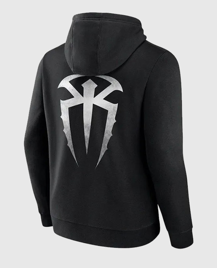 Roman Reigns Levels Above Black Soft Fleece Hoodie