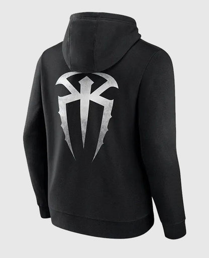 Roman Reigns Levels Above Black Soft Fleece Hoodie