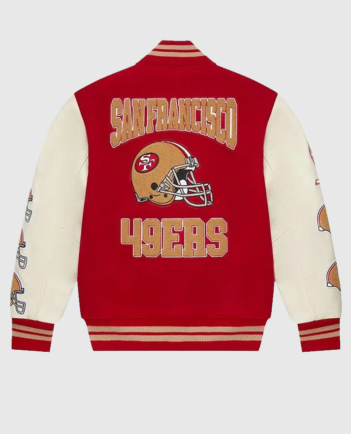 San Francisco 49ers OVO Red Jacket