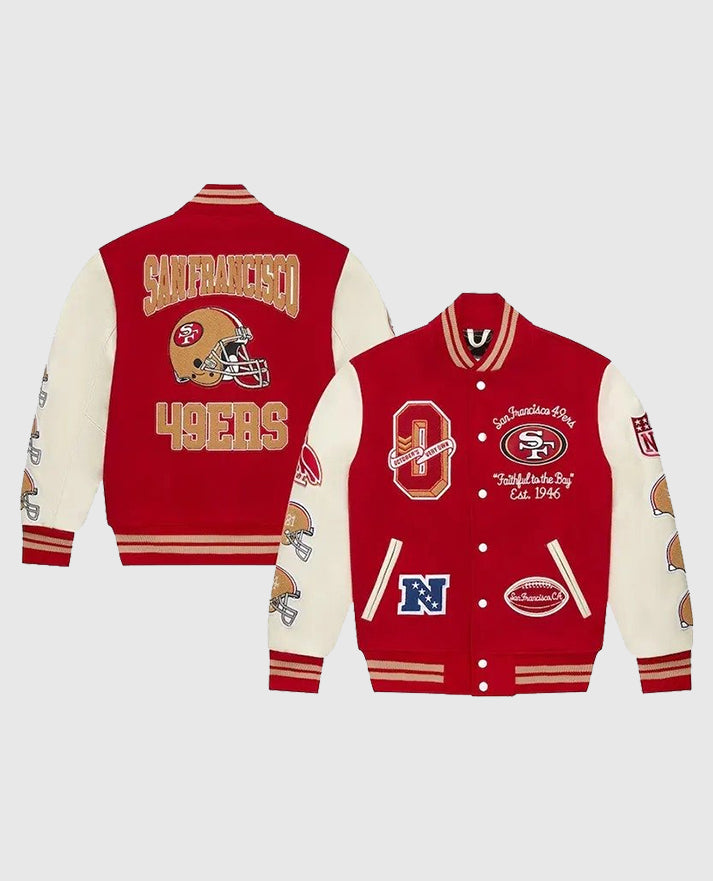 San Francisco 49ers Red OVO Jacket
