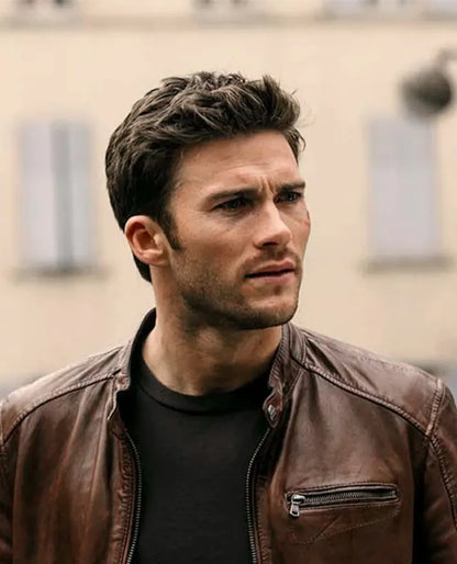 Scott Eastwood Overdrive Leather Jacket