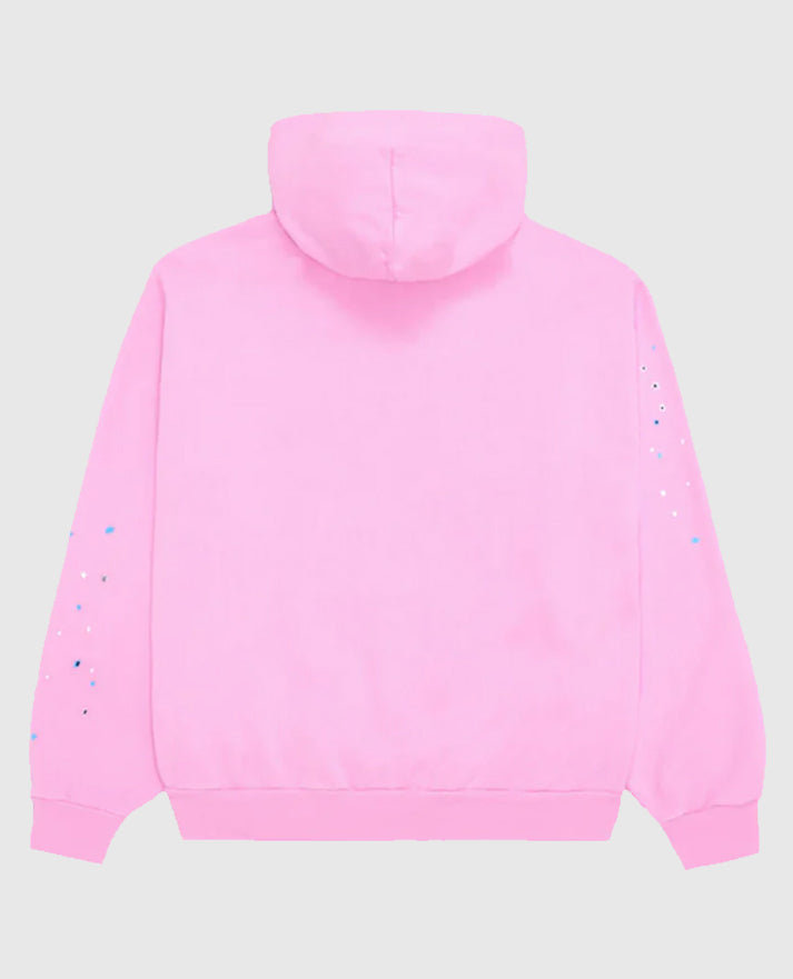 Sp5der OG Web Pink  Pullover Hoodie