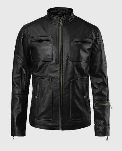Star Trek Leather Black Jacket