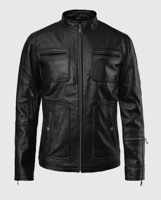 Star Trek Leather Black Jacket