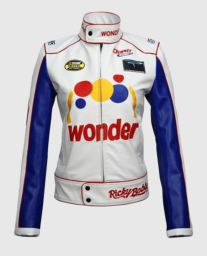 Talladega Nights Ricky Bobby White Jacket