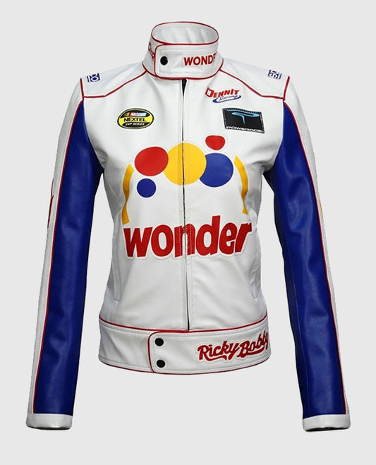 Talladega Nights Ricky Bobby White Jacket
