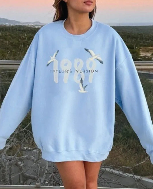 Taylor Swift 1989 Blue Sweatshirt