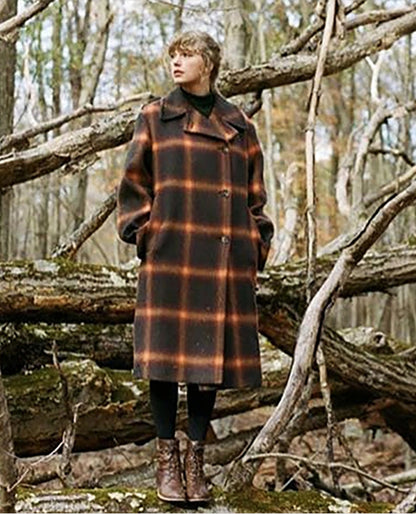 Taylor Swift Evermore Wool Coat