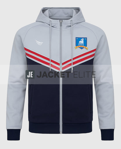 Ted Lasso Gray Track Jacket