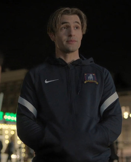 Ted Lasso Season 3 Jamie Tartt Black Hooded Track Jacket