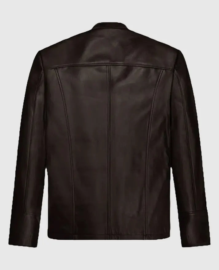 The Last Jedi Oscar Isaac Star Wars Brown Leather Jacket