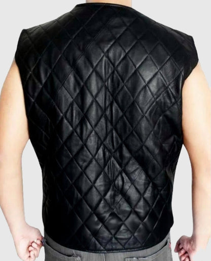 The Walking Dead David Morrissey Leather Vest