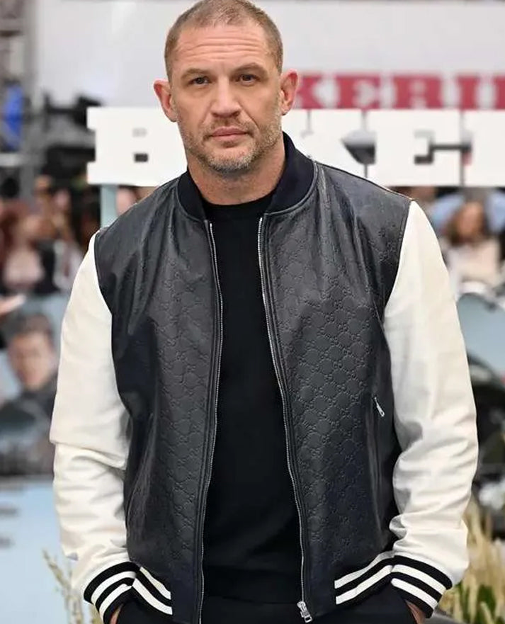 Tom Hardy The Bikeriders Bomber Jacket