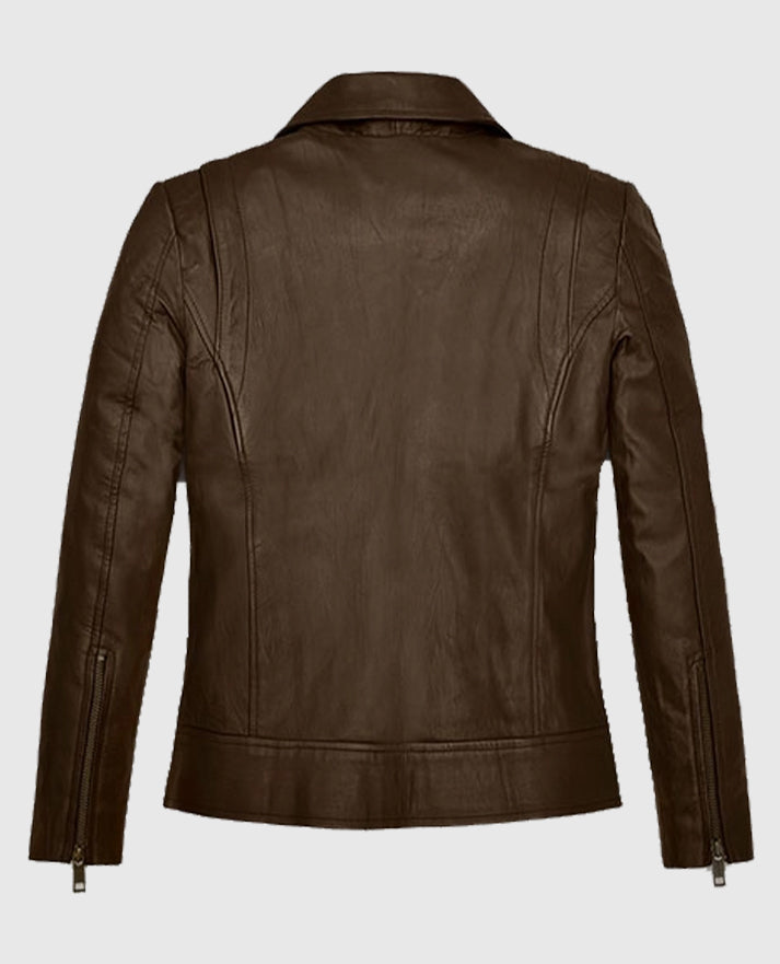 True Detective Rachel McAdams Brown Real Leather Jacket