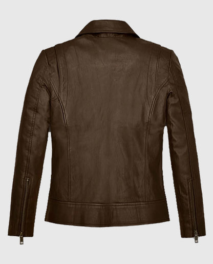 True Detective Rachel McAdams Brown Real Leather Jacket