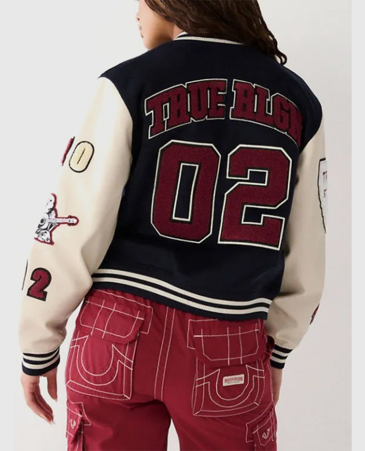 True Religion Varsity Jacket 