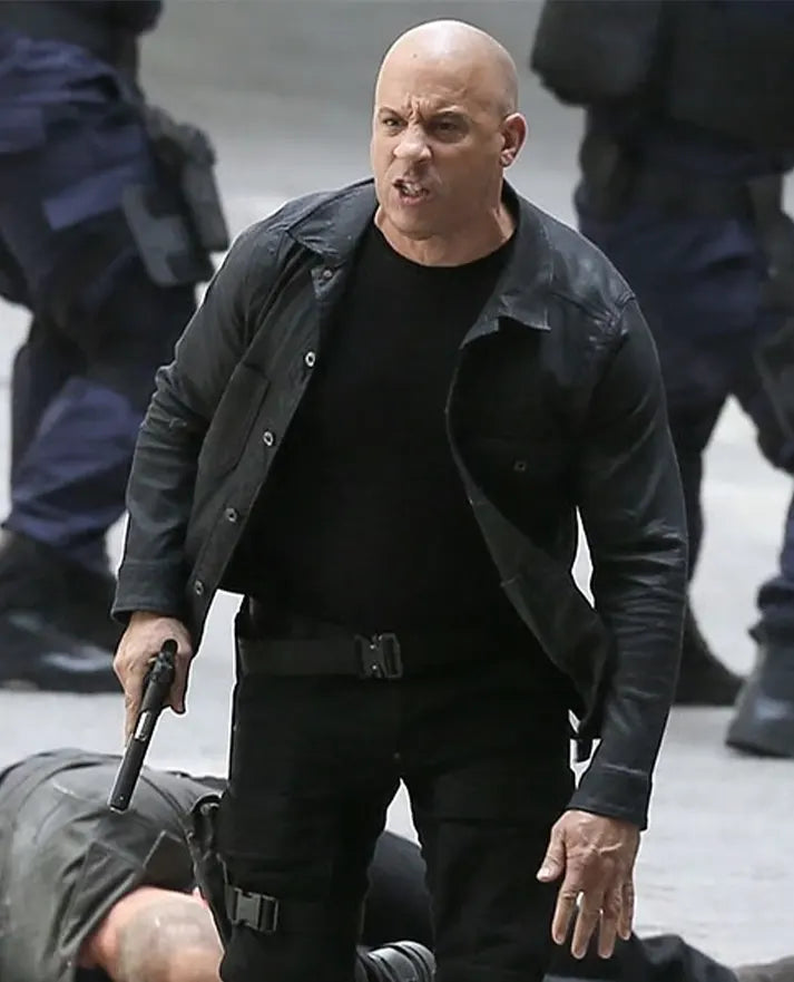 Vin Diesel Fast and Furious 8 Leather Jacket