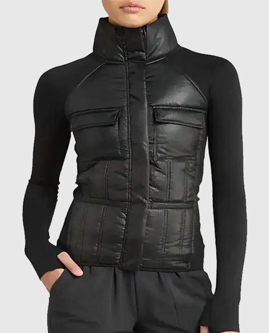 Women's Hybrid Zella Black Jacket