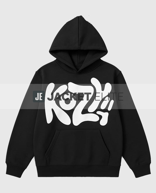 Y2K Kozy Black Hoodie
