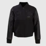 MLB Los Angeles Dodgers Women's Black Varsity Jacket