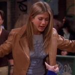 Jennifer Aniston Friends Season 5 Leather Blazer