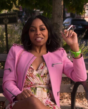 Bresha Webb Run the World Leather Jacket