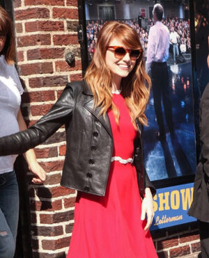 Emma Stone Leather Jacket