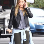 Hilary Duff Leather Jacket